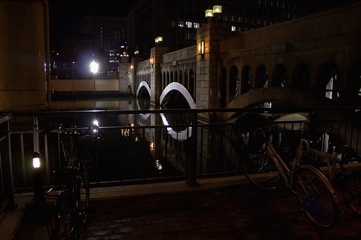 水晶橋の夜