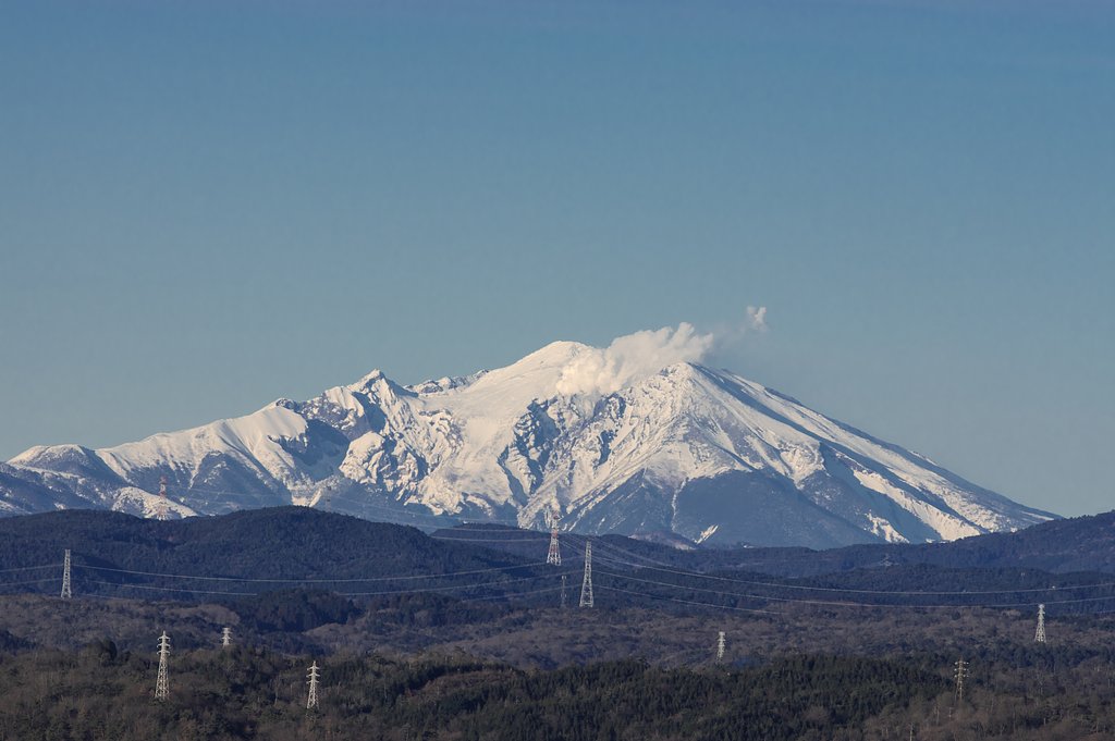信仰の山遠望