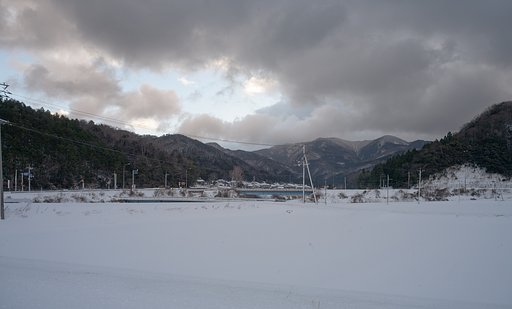 雪国の朝!