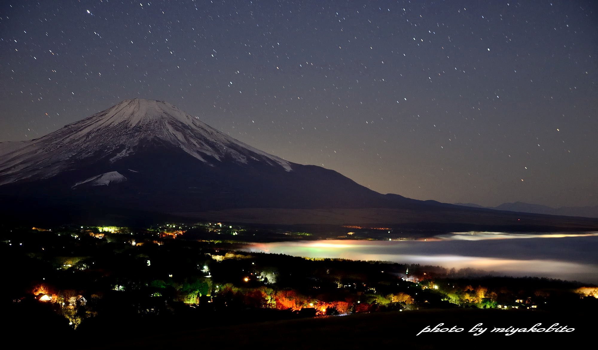 山中湖の雲海