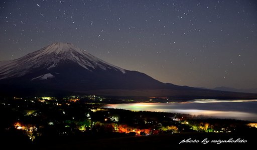 山中湖の雲海