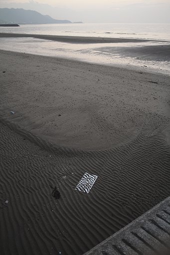 海辺のアート