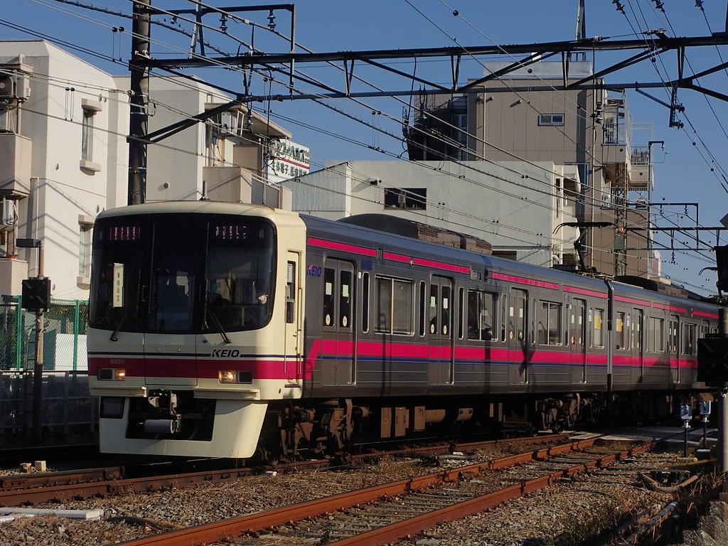青空と線路