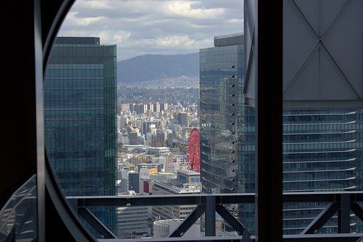 大阪市内遠望