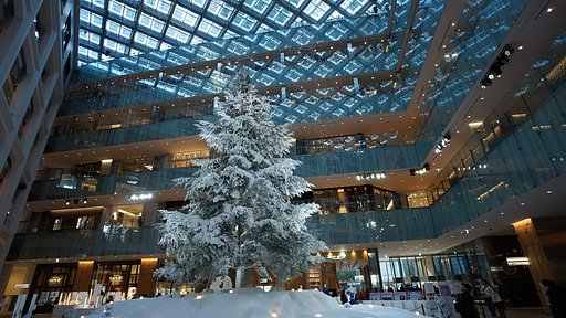 KITTEビル （JPタワー）のホワイトクリスマス 