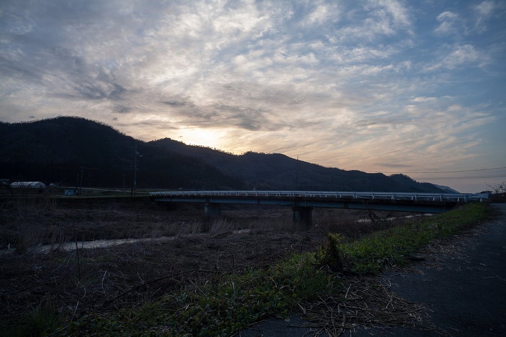 美しい夕焼けに!