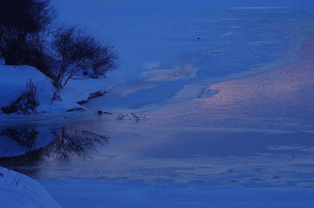 夕暮れ