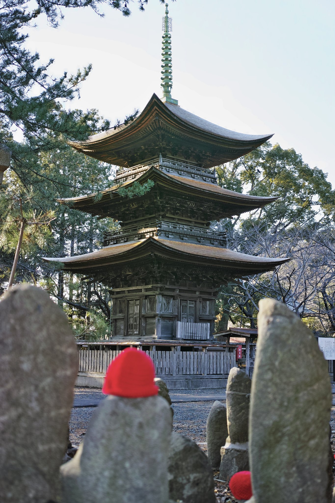 三明寺三重塔
