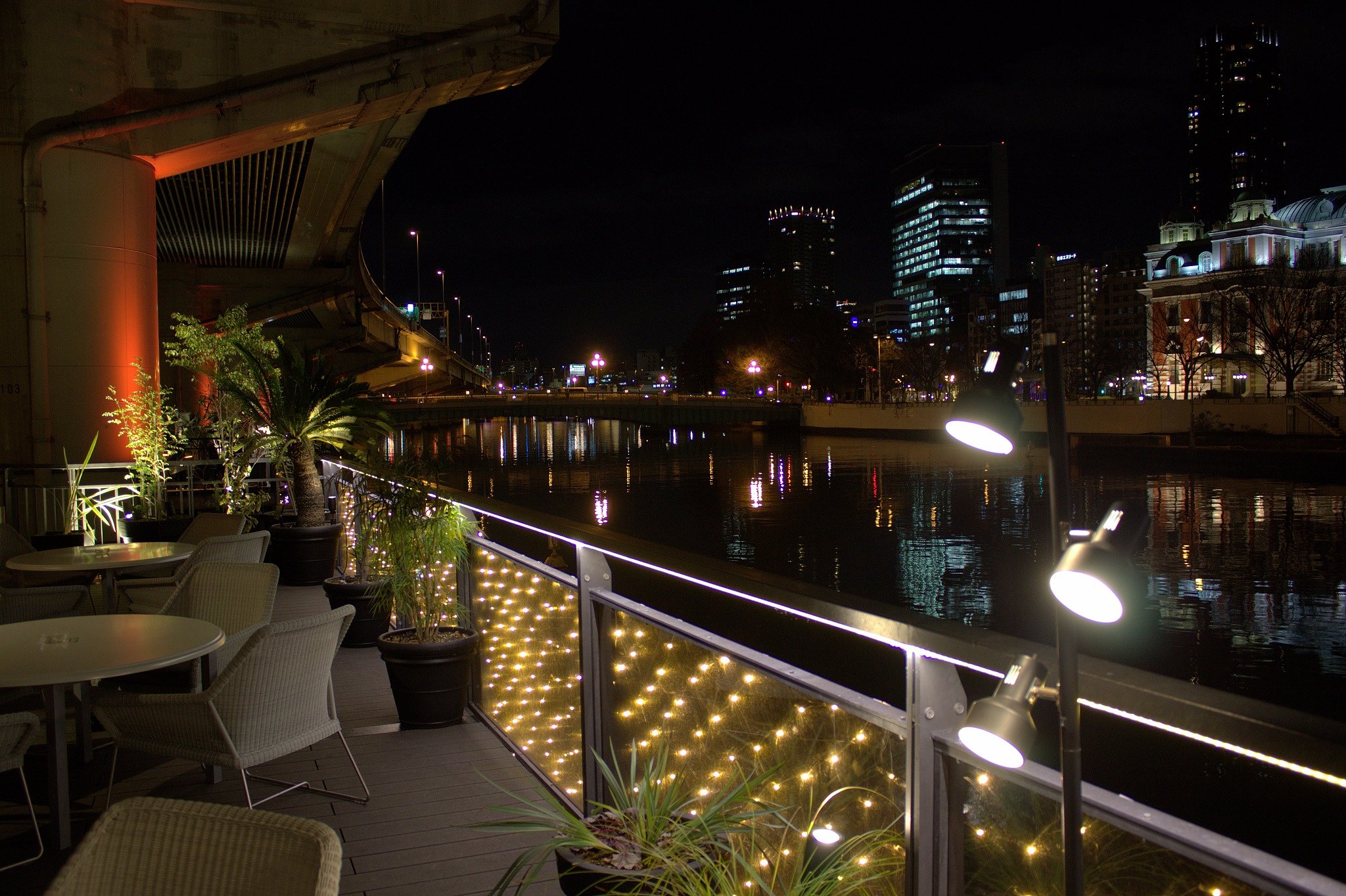 水辺カフェNight（中之島）