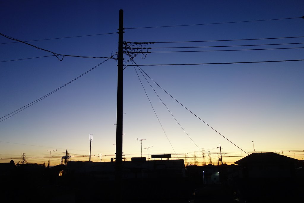 夜明け