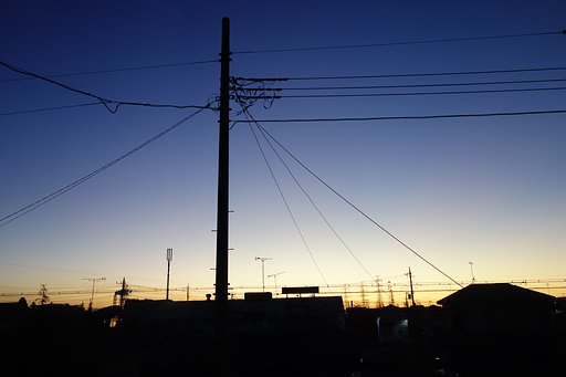 夜明け