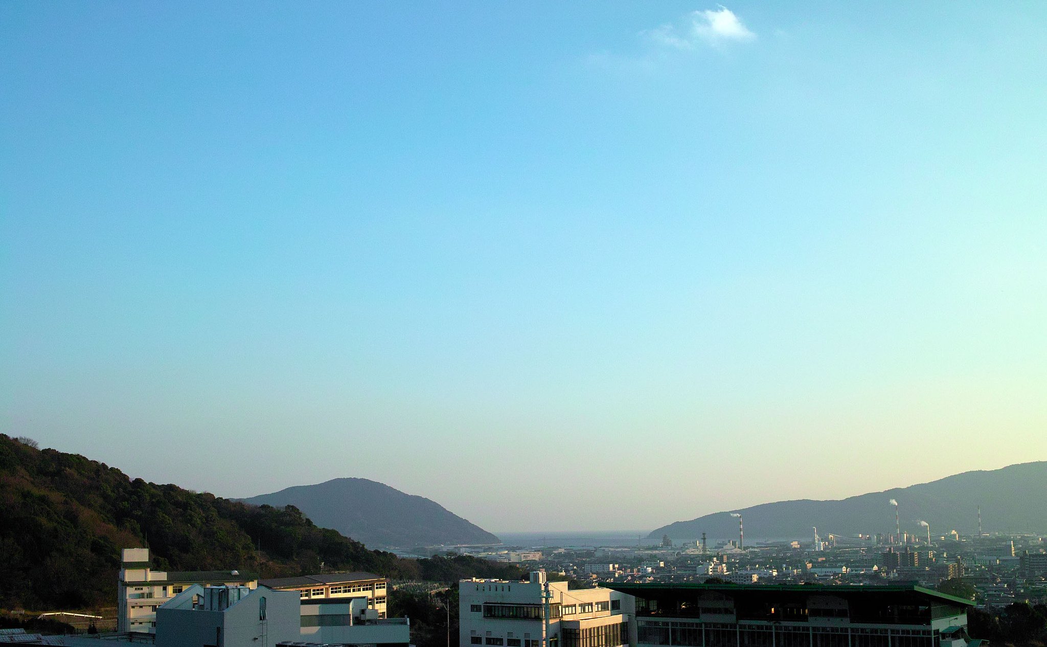 三田尻港眺望