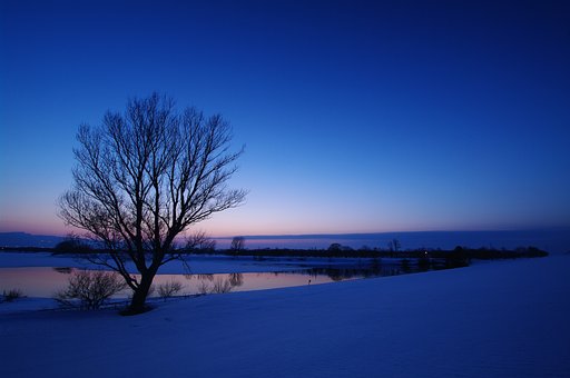 日が沈んだあと