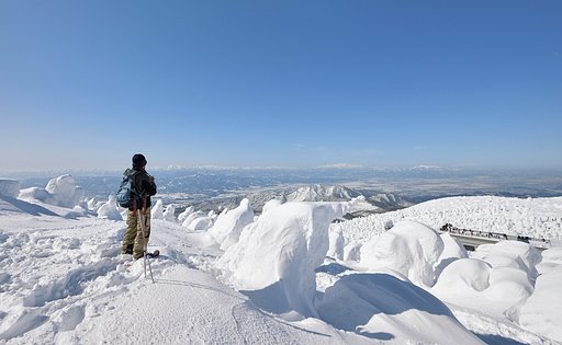 蔵王　地蔵岳より