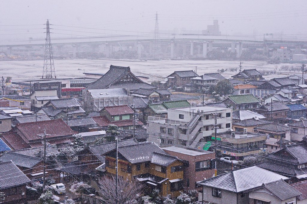 雪の朝