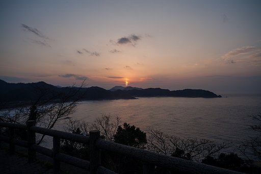 美しい夕焼け!
