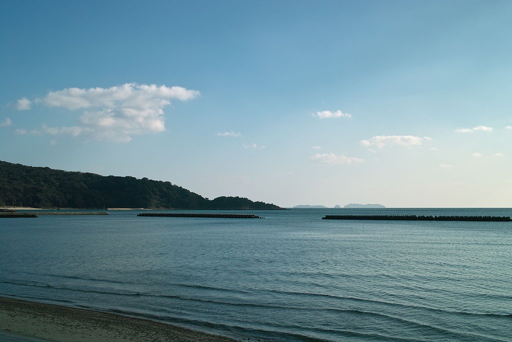 冬の海水浴場