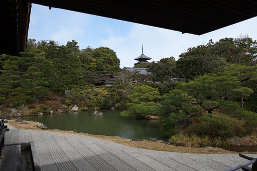 仁和寺にて
