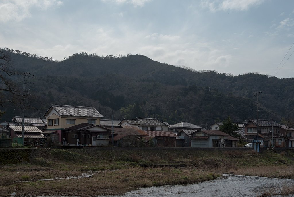 橋のたもとから・・。