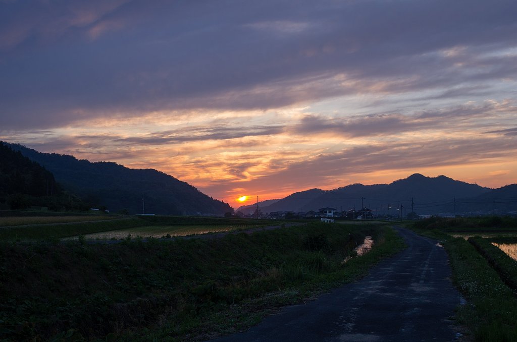 雨から晴れ間へ