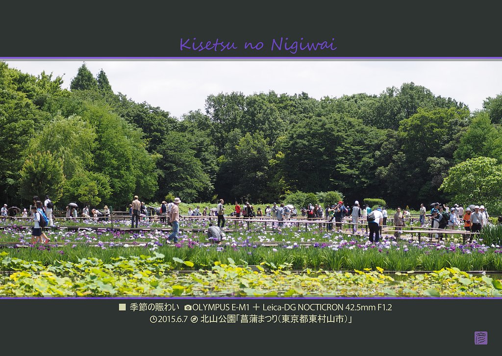 季節の賑わい