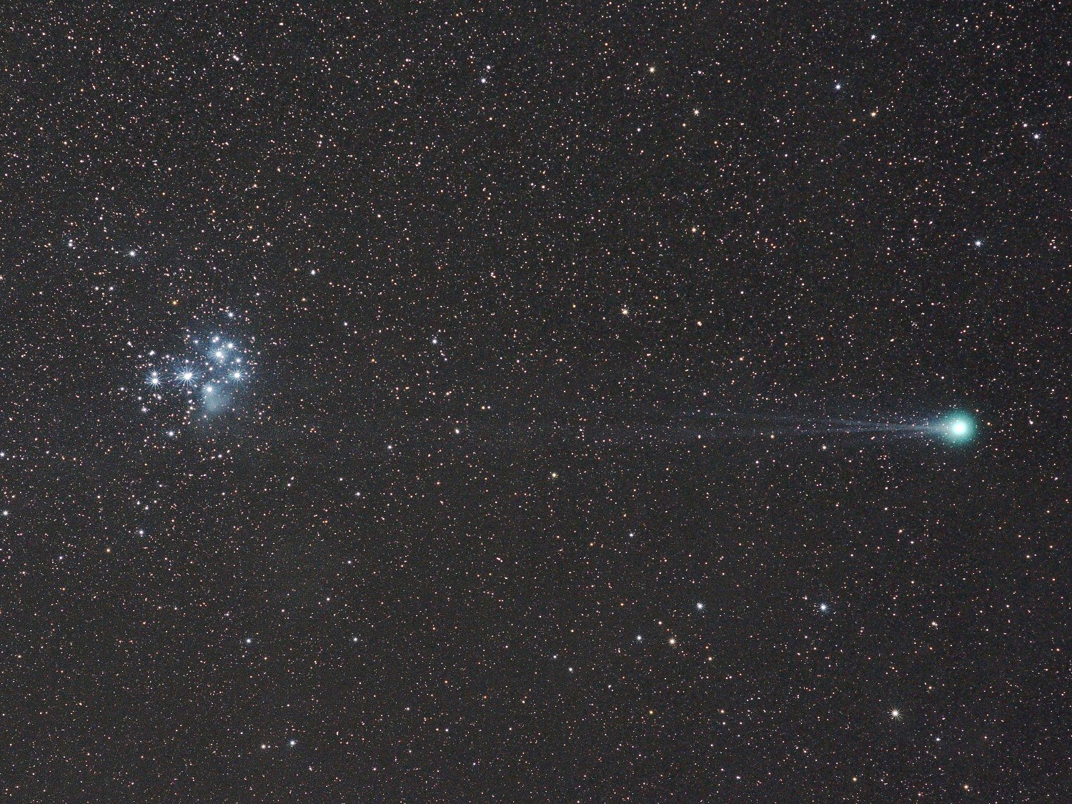 昴と箒星