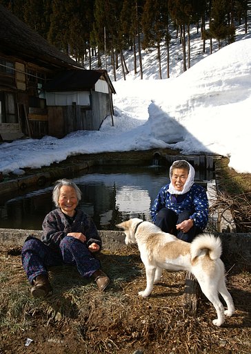 山里で暮らす
