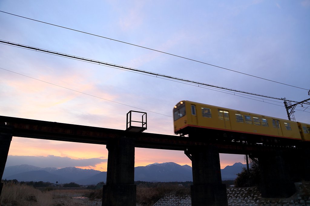 夕照に絡めて