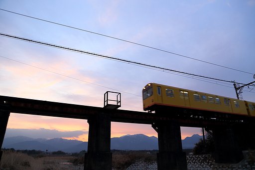 夕照に絡めて