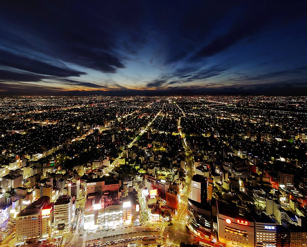 名古屋夕景　その２
