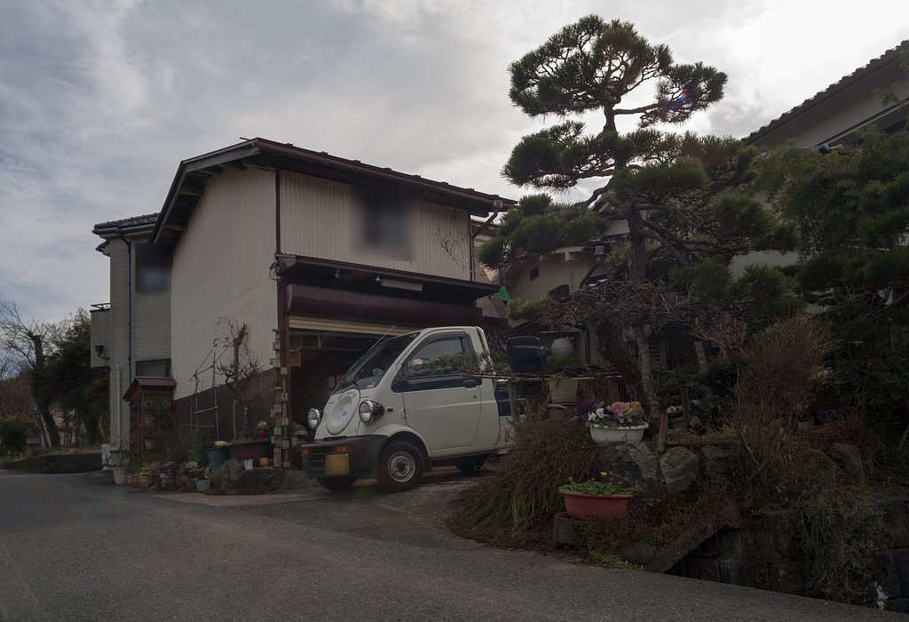 珍しい車が・・。