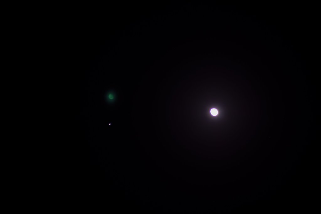 月夜・・。