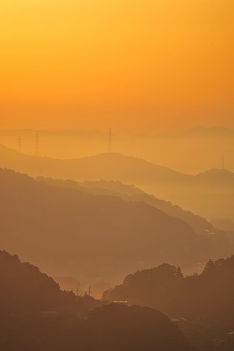 霞立つ朝