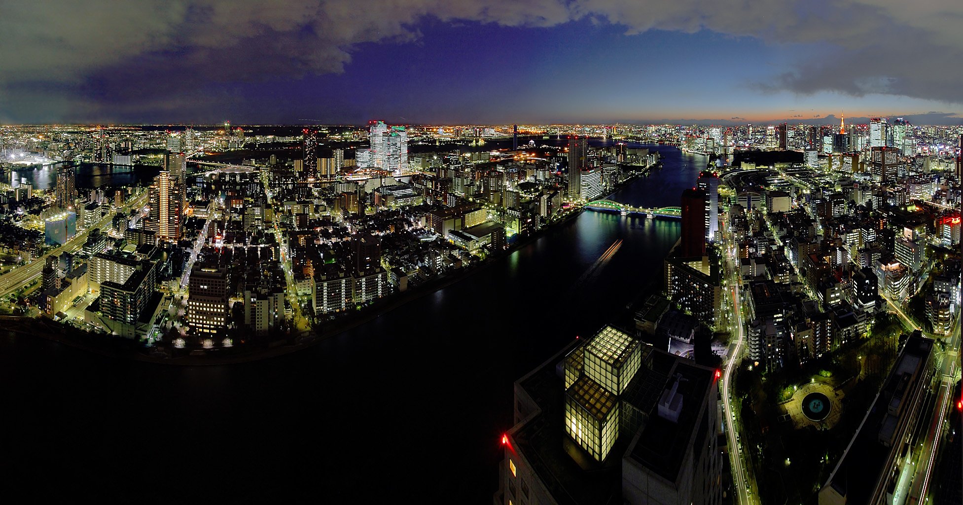 東京夕景