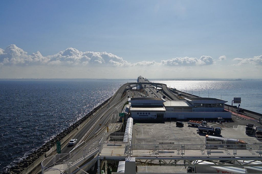 海ホタルにて