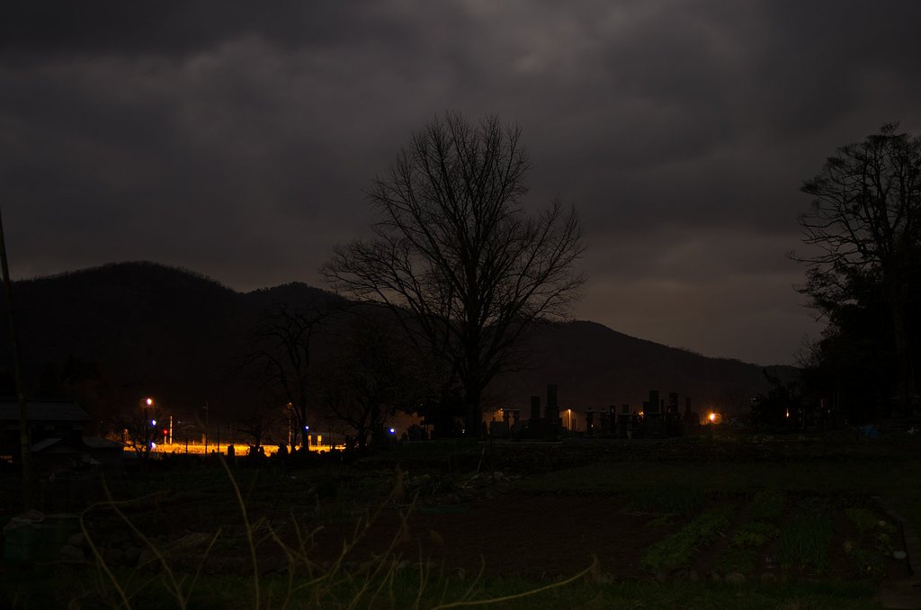 田舎の夜景!