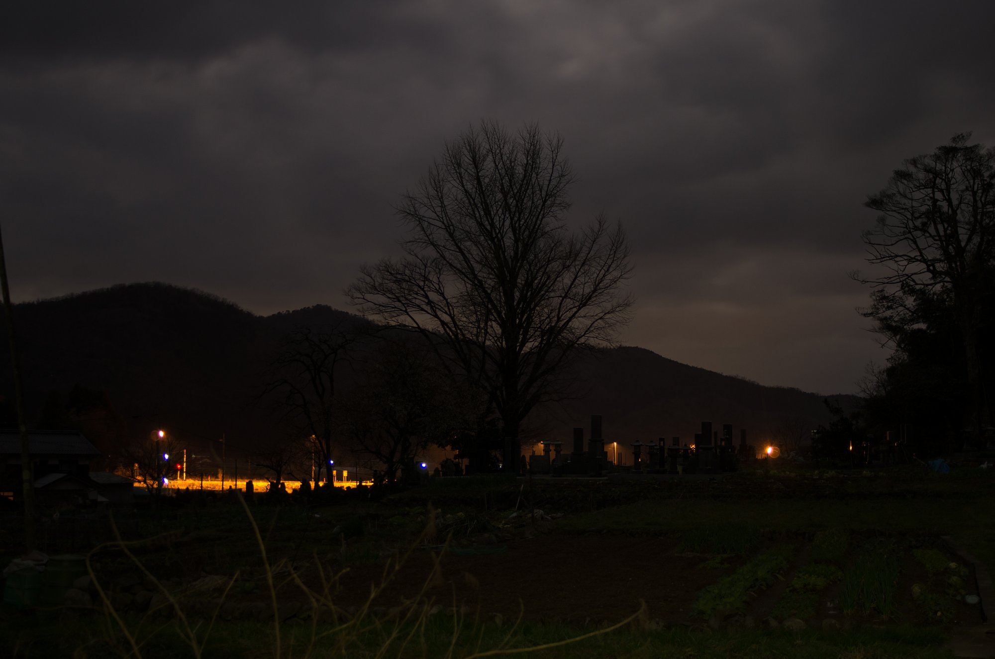 田舎の夜景!