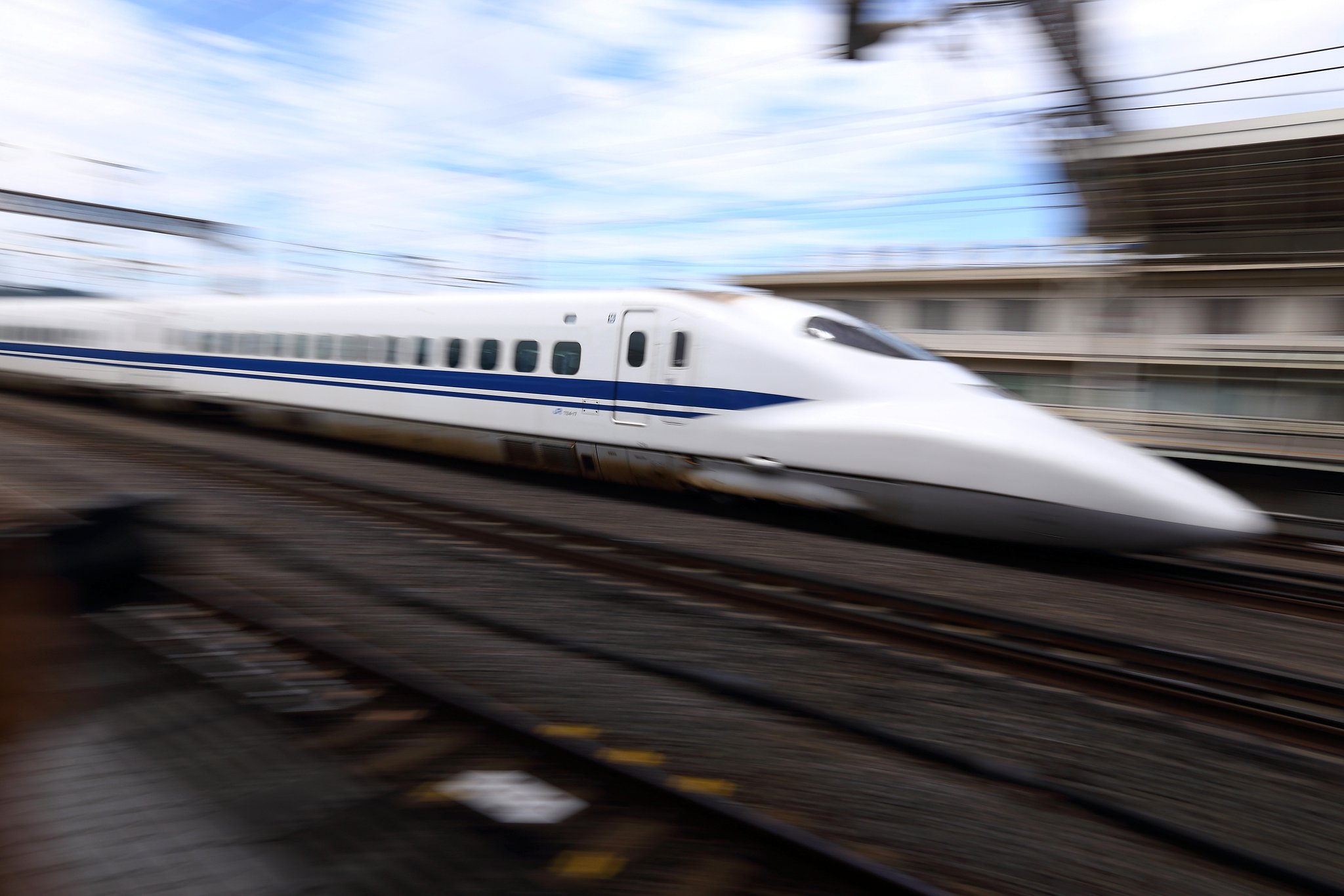 列車が通過します♪
