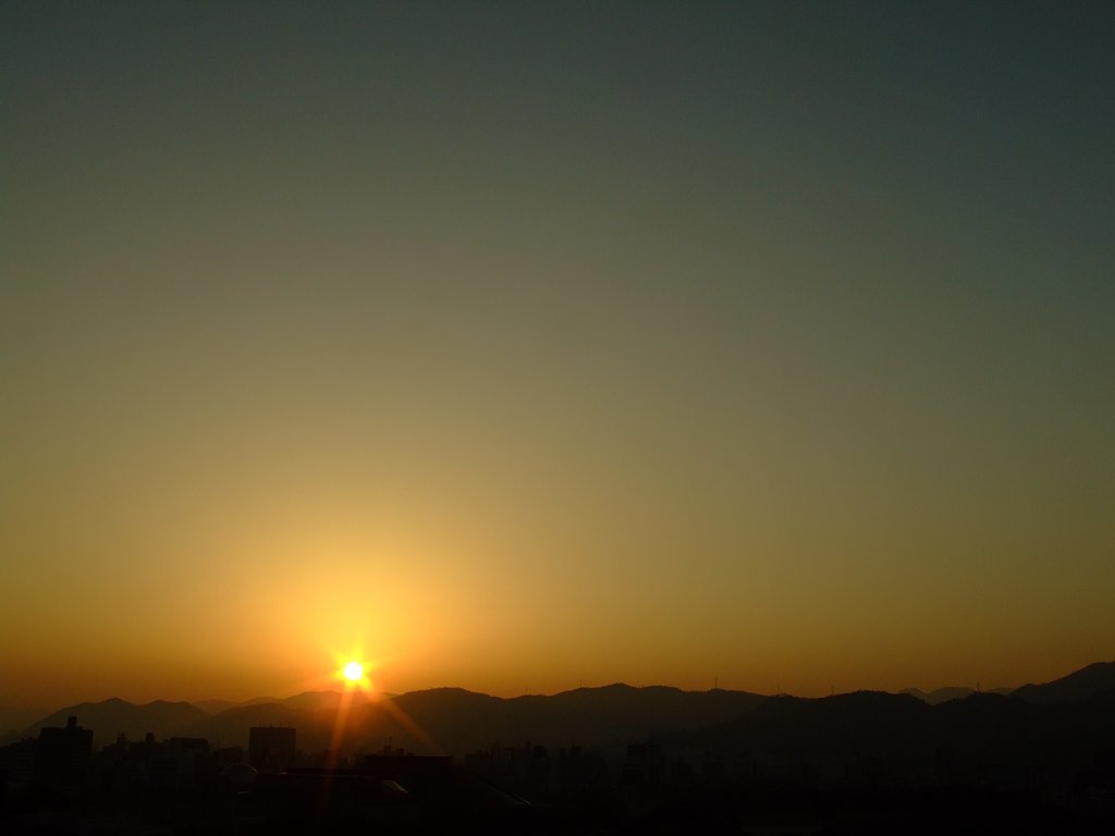 またまた夕日