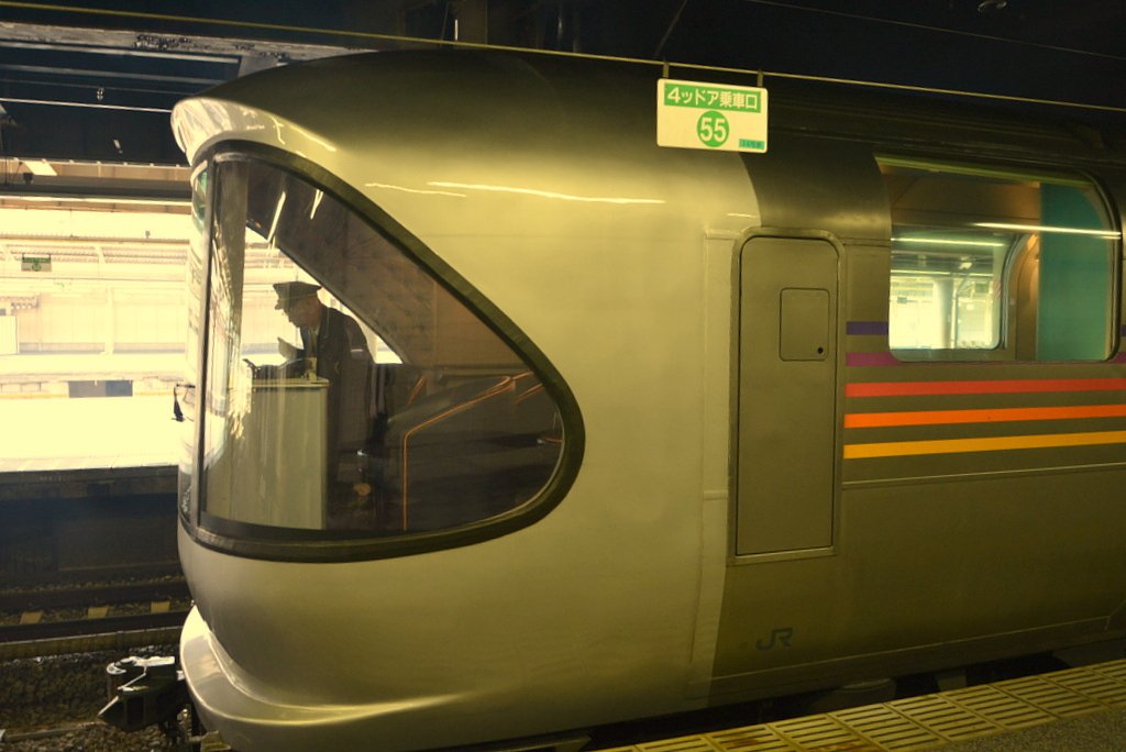 寝台特急カシオペア推進運転風景