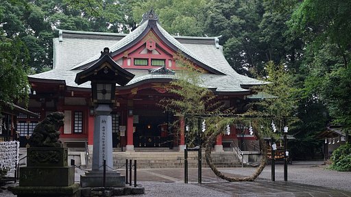 茅の輪潜り