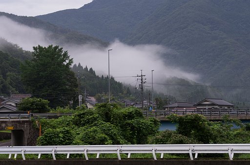 雨降り!