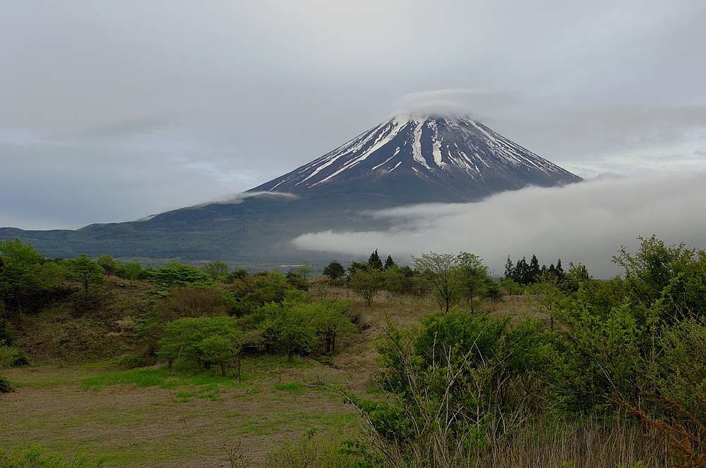 朝霧高原からの富士