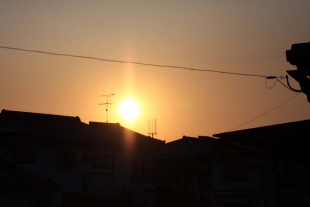 夕暮れ