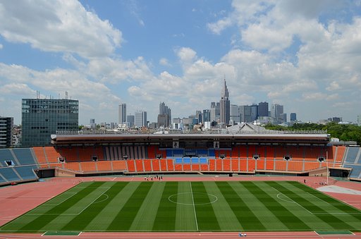 国立競技場俯瞰