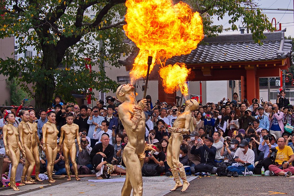 【秋色】大須大道町人祭 お④まい