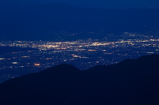 安曇野夜景