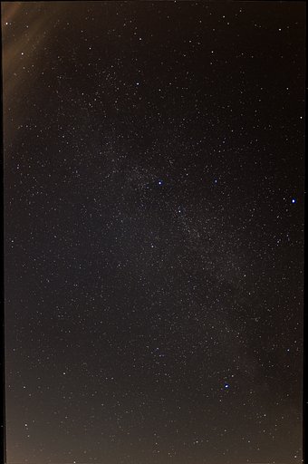 ベランダの空　何かが写っている？