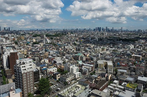 都心を望む