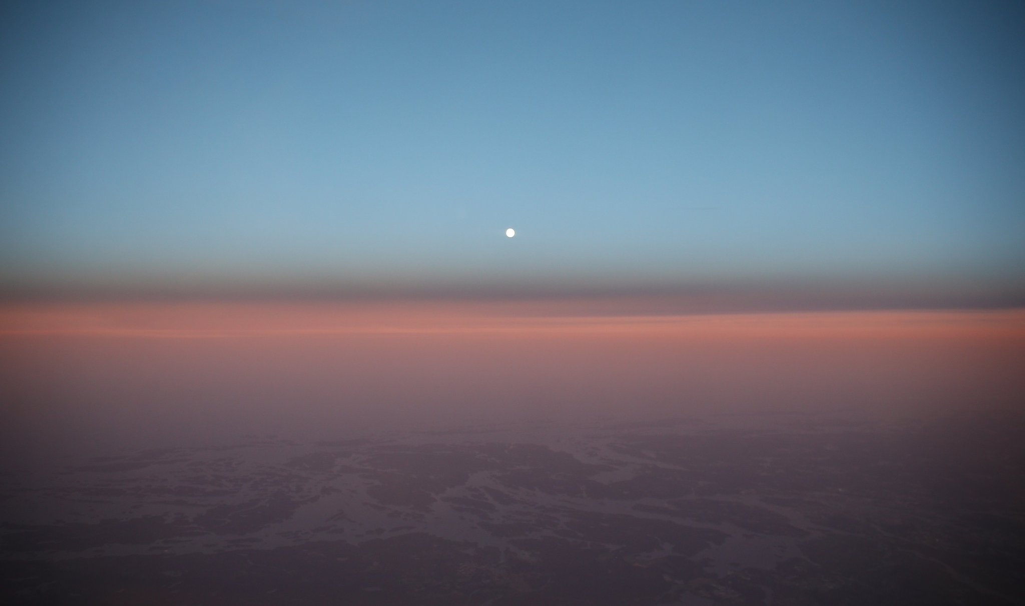 成層圏のお月見